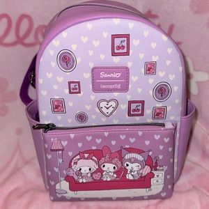 Sanrio Loungefly Backpack new